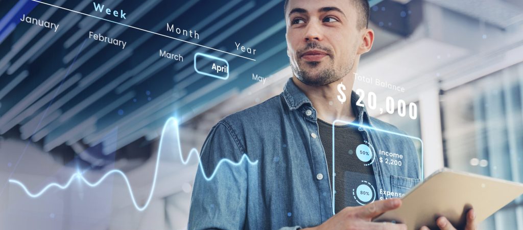 man-using-tablet-work-connect-with-others